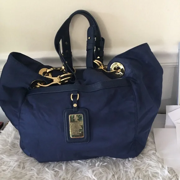 JPK Paris 75 Large Navy Blue Bag